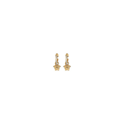 Orecchini Versace in metallo dorato