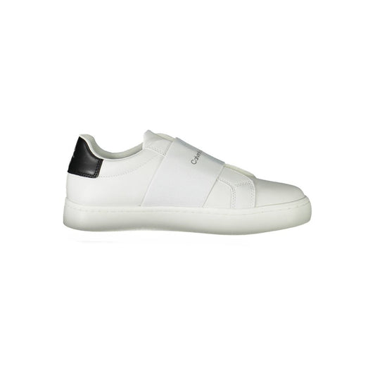 Calvin Klein Bianco Poliestere Donna Sneaker