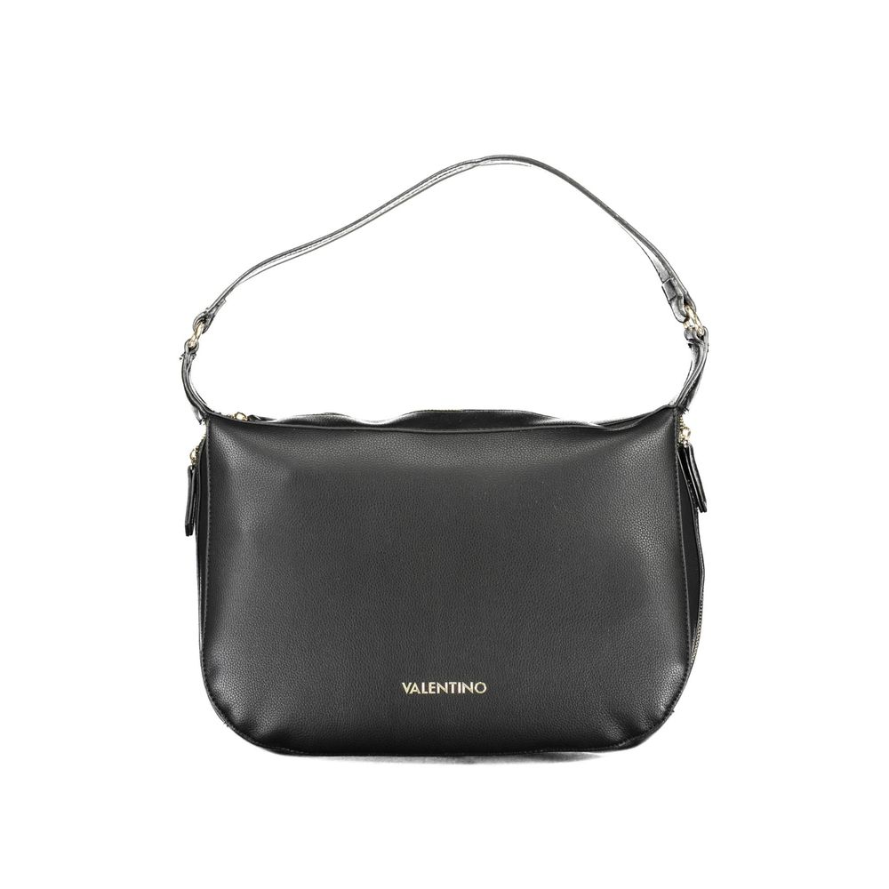 Borsa a mano da donna Mario Valentino in poliuretano nero