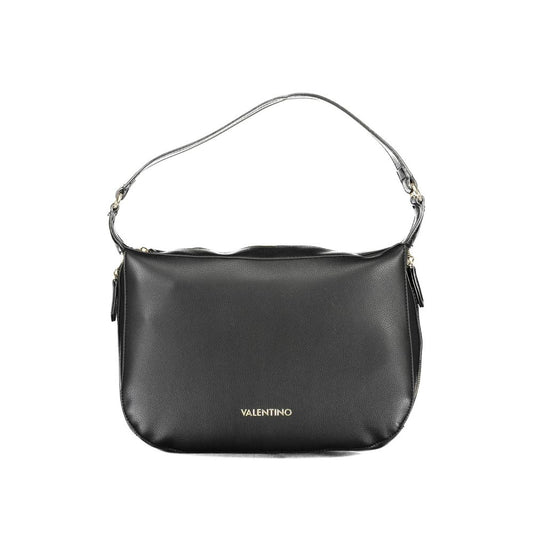 Borsa a mano da donna Mario Valentino in poliuretano nero