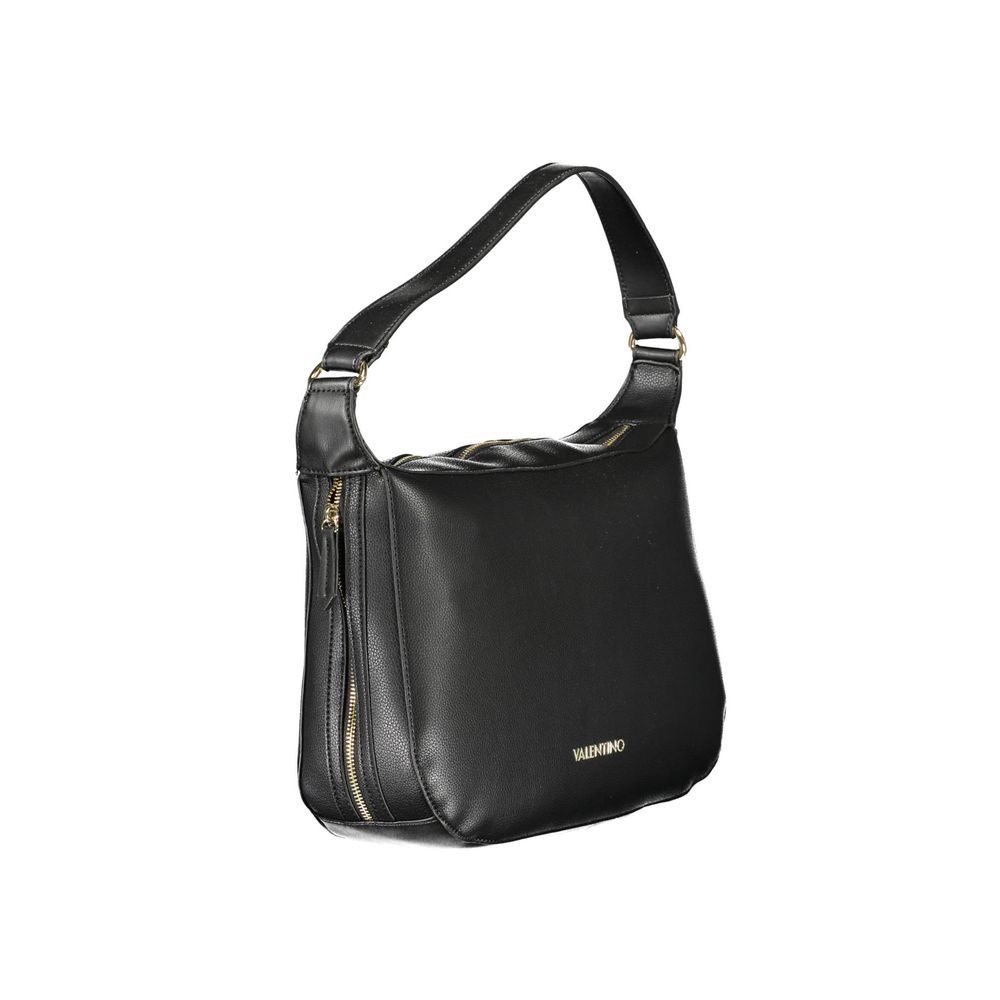 Borsa a mano da donna Mario Valentino in poliuretano nero