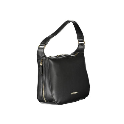 Borsa a mano da donna Mario Valentino in poliuretano nero