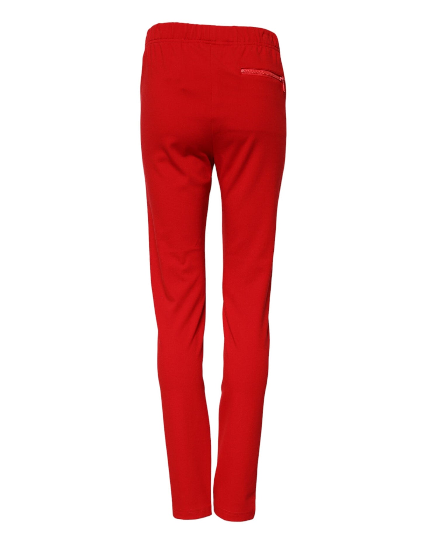 Pantaloni slim fit a vita media rossi Dolce &amp; Gabbana