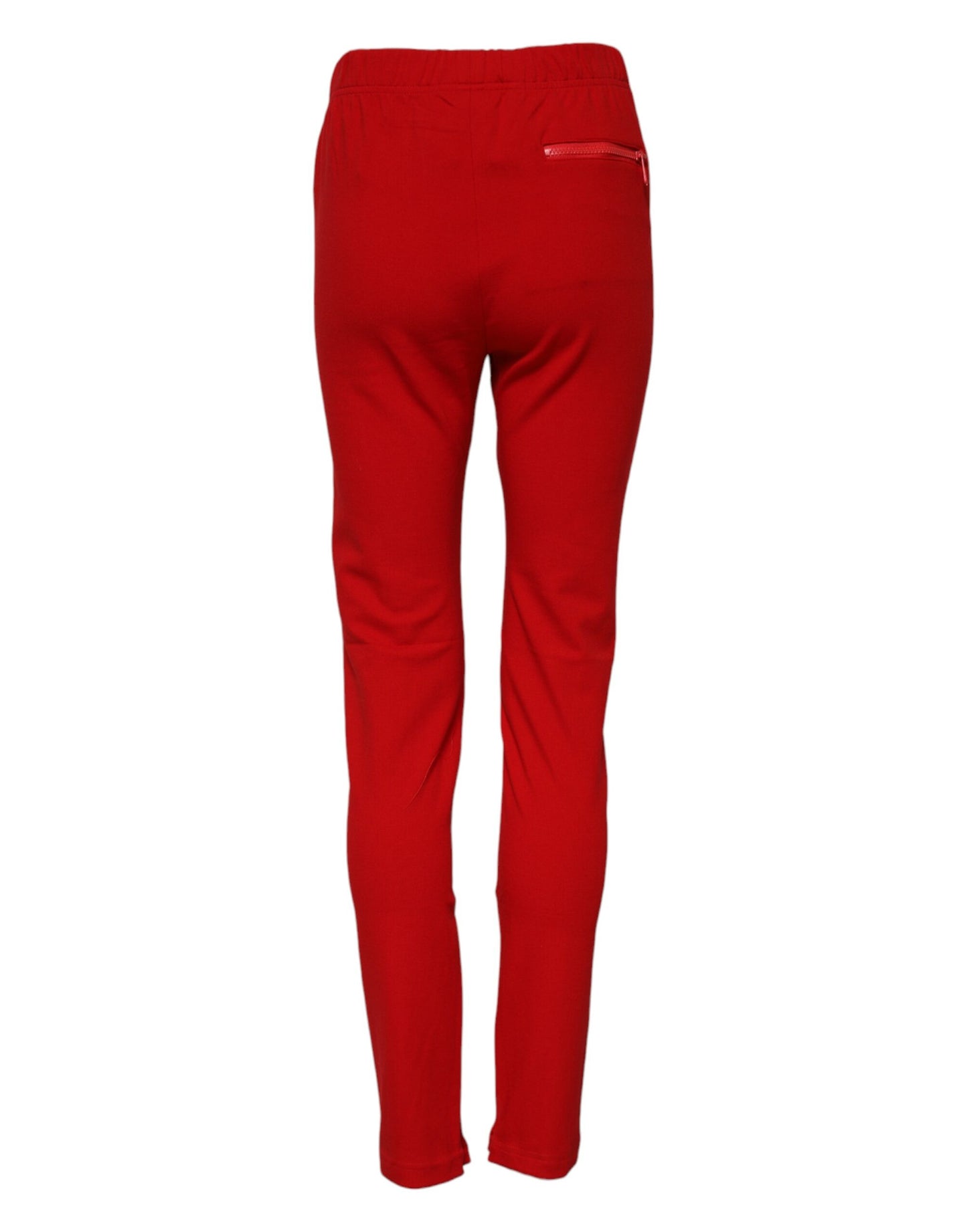 Pantaloni slim fit a vita media rossi Dolce &amp; Gabbana 