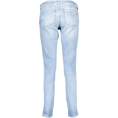 Jeans da donna Guess Jeans Azzurro in cotone biologico