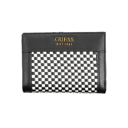 Portafoglio da donna Guess Jeans in poliuretano nero