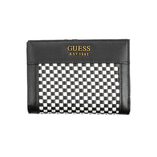 Portafoglio da donna Guess Jeans in poliuretano nero