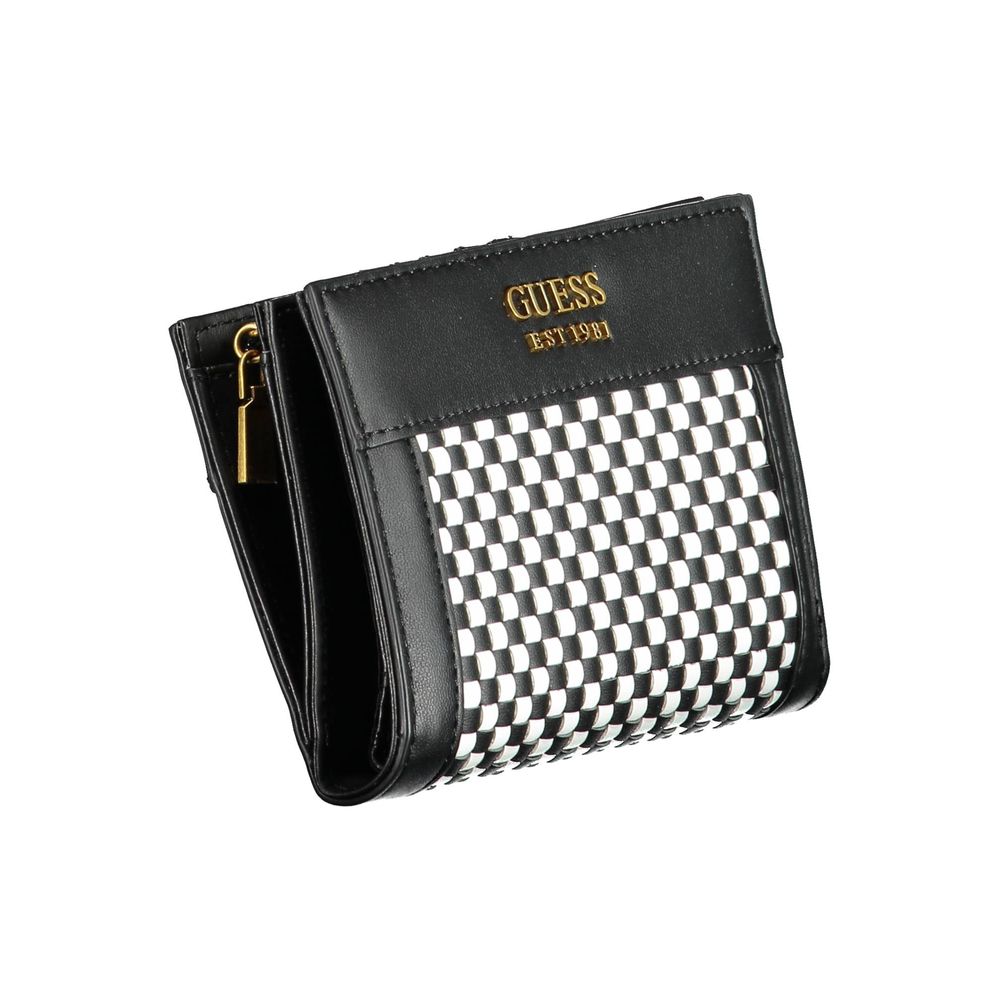 Portafoglio da donna Guess Jeans in poliuretano nero