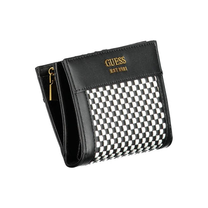 Portafoglio da donna Guess Jeans in poliuretano nero