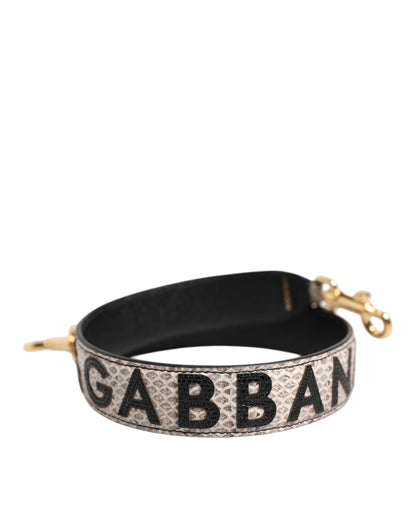 Tracolla per borsa con patch DG AMORE multicolore Dolce &amp; Gabbana