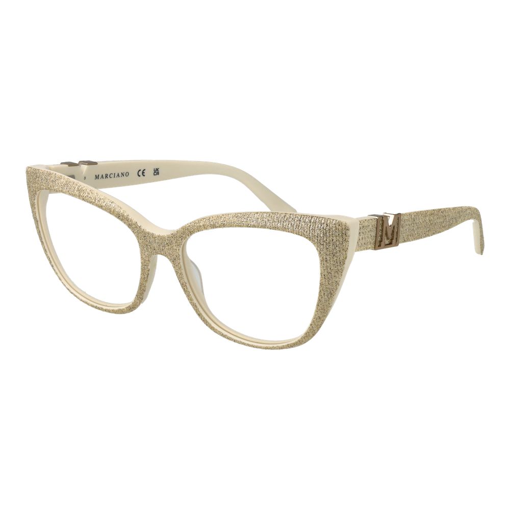 Occhiali da vista in acetato dorato Marciano by Guess (montatura)