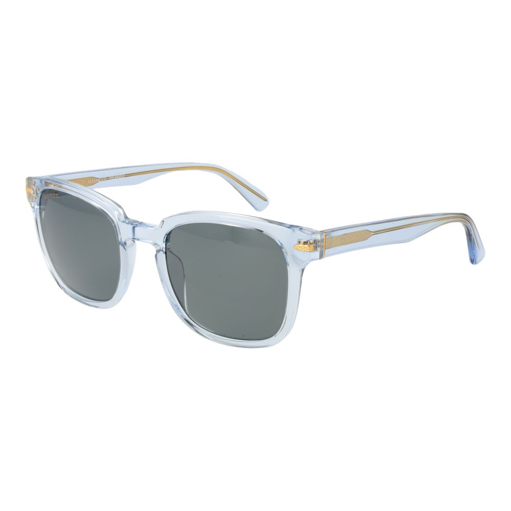 Occhiali da sole in acetato blu Serengeti