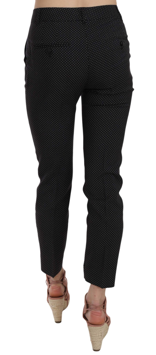 Pantaloni Capri aderenti a pois Dolce &amp; Gabbana