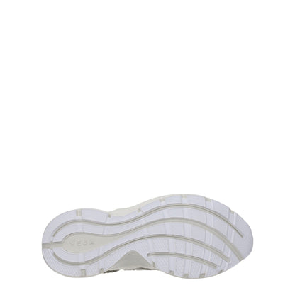 Veja Gray Fabric Athletic Sneakers