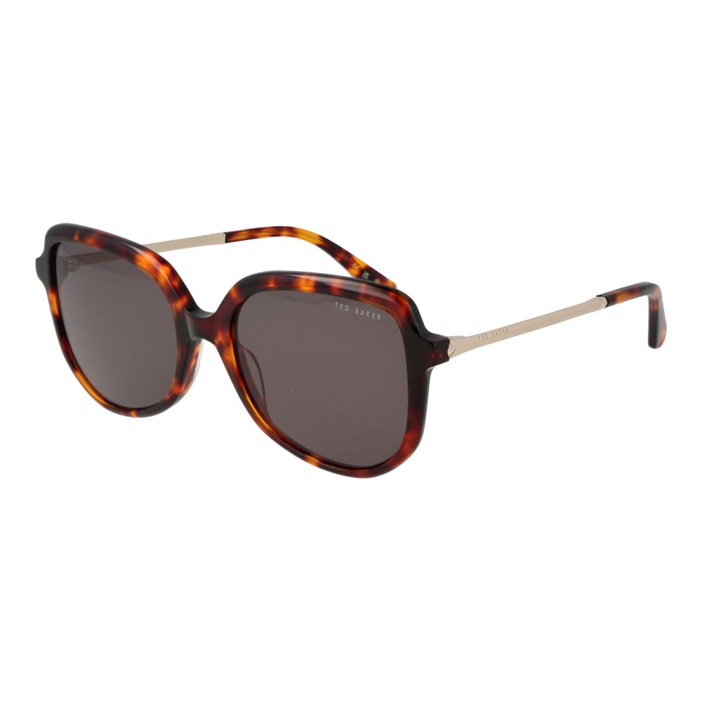 Occhiali da sole in acetato marrone Ted Baker