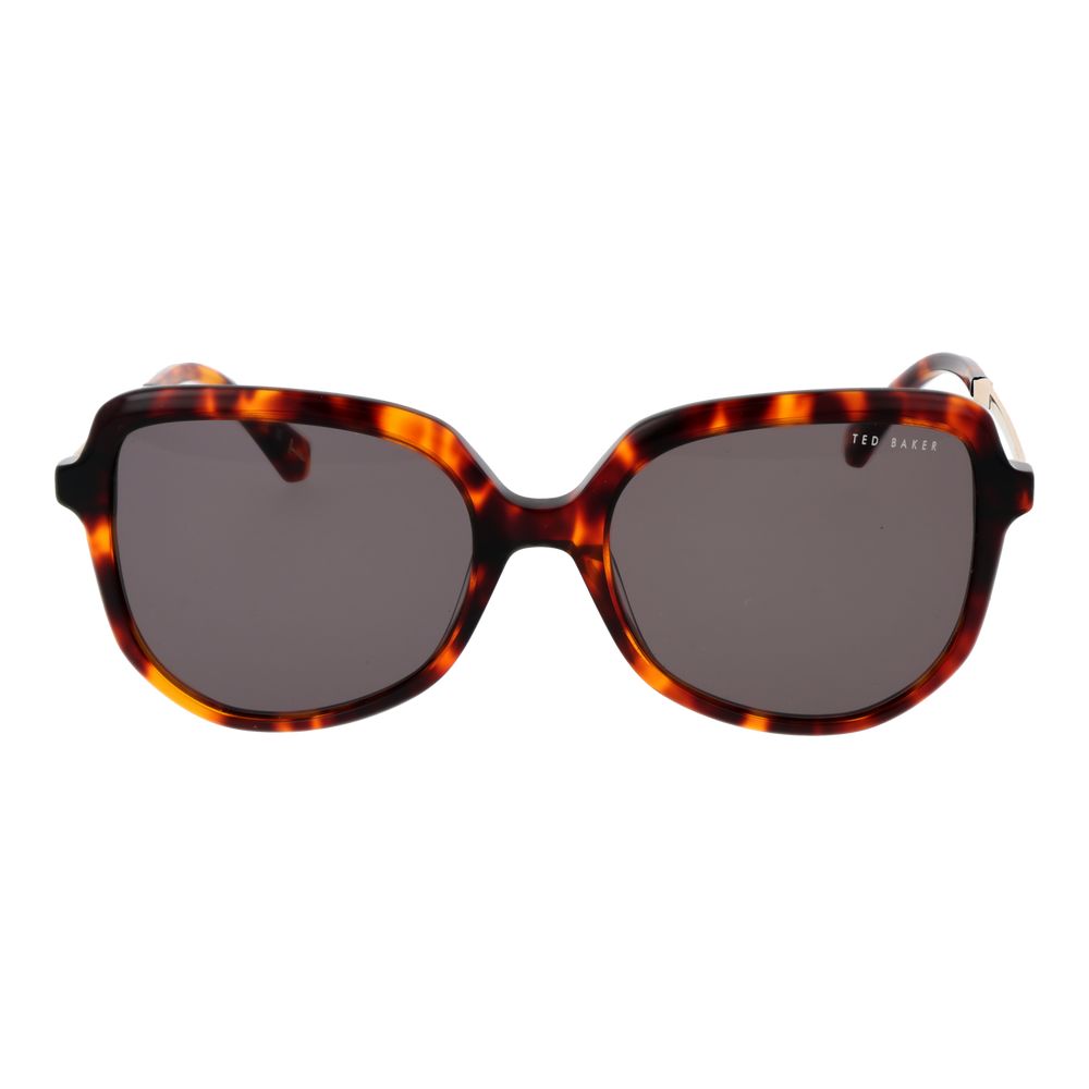 Occhiali da sole in acetato marrone Ted Baker