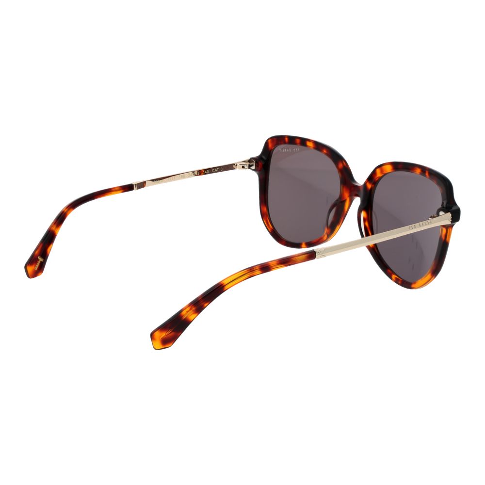 Occhiali da sole in acetato marrone Ted Baker