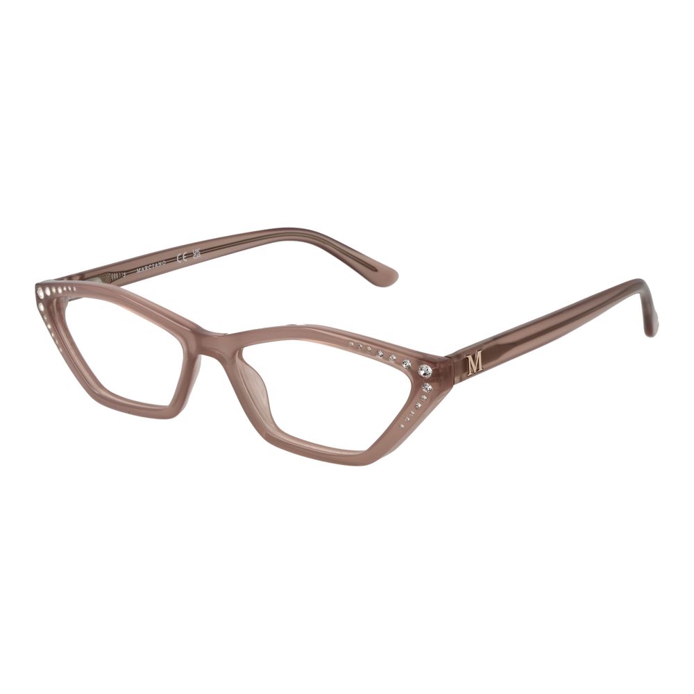 Occhiali da vista in plastica beige Marciano by Guess (montatura)