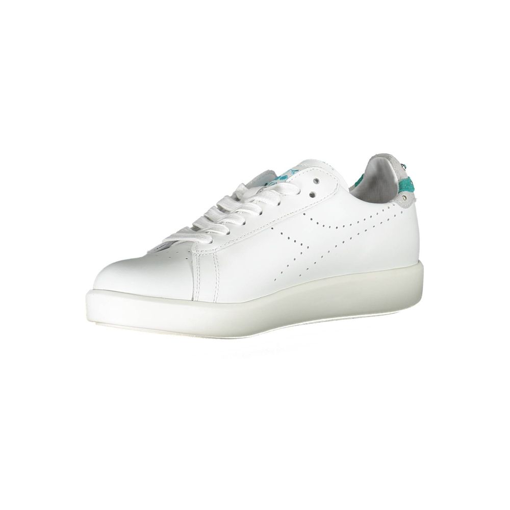 Sneaker Diadora da donna in pelle bianca