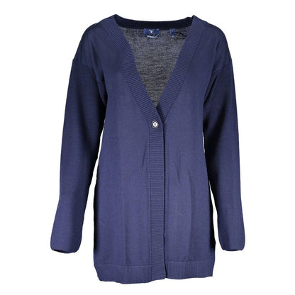 Cardigan da donna in lana Gant Blu