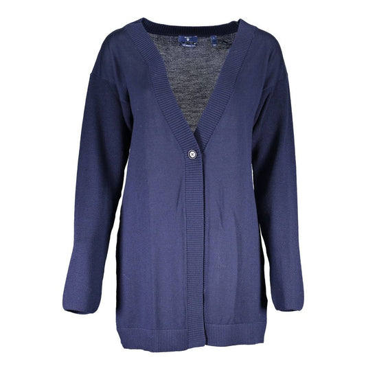 Cardigan da donna in lana Gant Blu