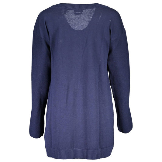 Cardigan da donna in lana Gant Blu