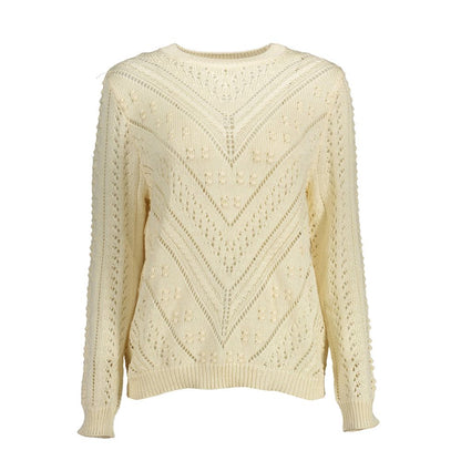 Maglione da donna in acrilico Kocca Bianco