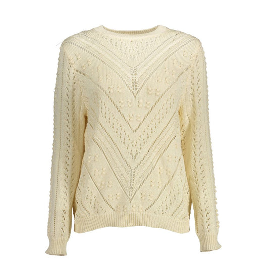 Maglione da donna in acrilico Kocca Bianco