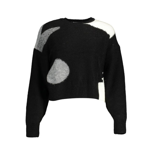 Maglione da donna in acrilico nero Desigual