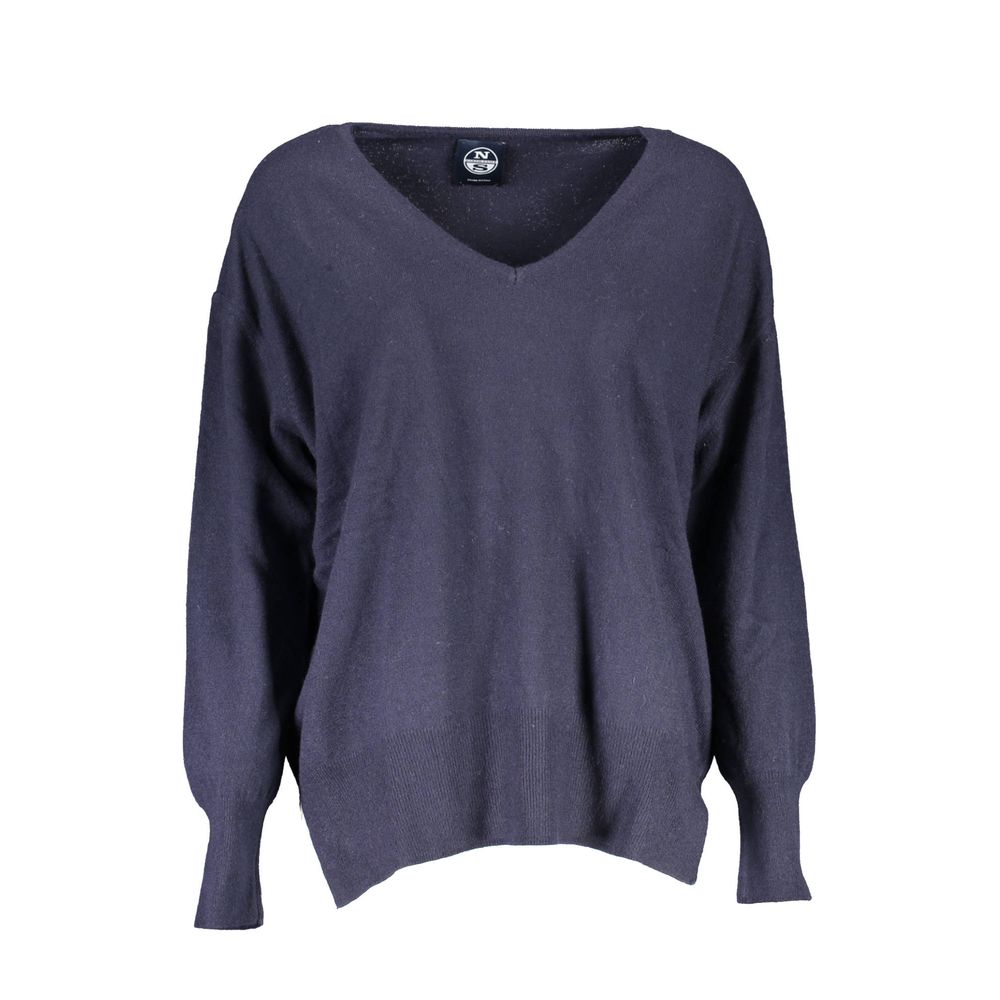 Maglione da donna in poliammide blu North Sails