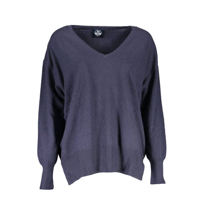 Maglione da donna in poliammide blu North Sails