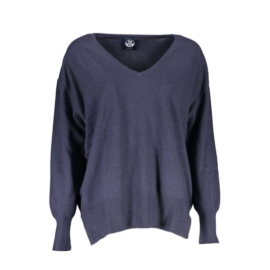 Maglione da donna in poliammide blu North Sails