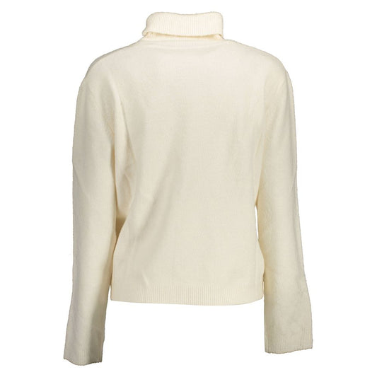 Maglione da donna in acrilico bianco US POLO ASSN.
