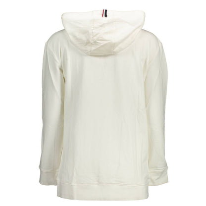 U.S. POLO ASSN. White Cotton Women's Sweatshirt