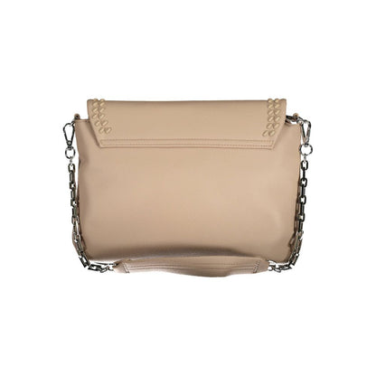 Borsa a tracolla da donna BYBLOS in poliuretano beige