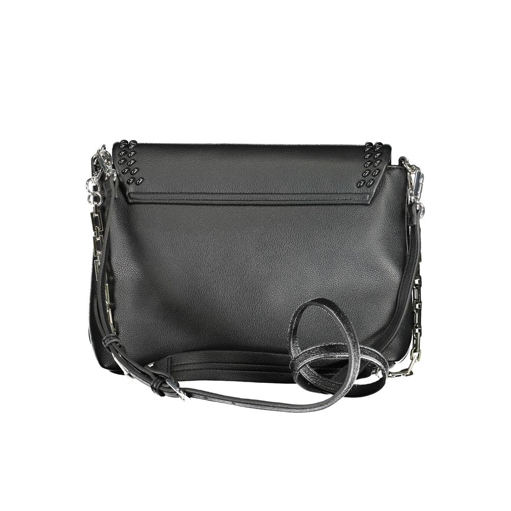 Borsa a tracolla da donna BYBLOS in poliuretano nero