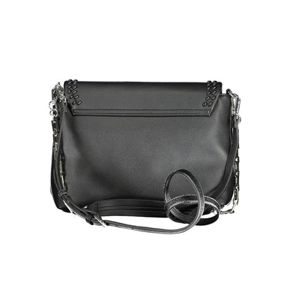 Borsa a tracolla da donna BYBLOS in poliuretano nero