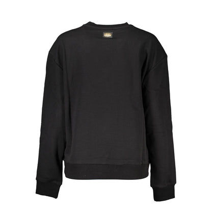 Maglione da donna in cotone nero Cavalli Class