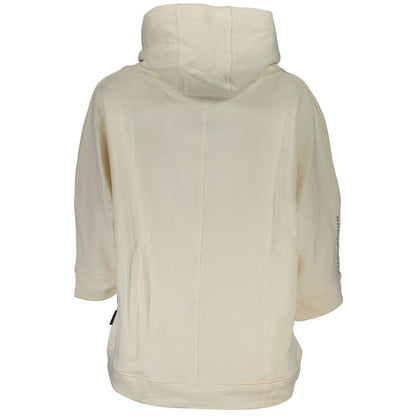Felpa da donna in cotone bianco North Sails