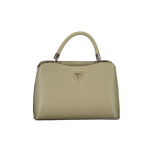 Guess Jeans Verde Poliuretano Women Handbag