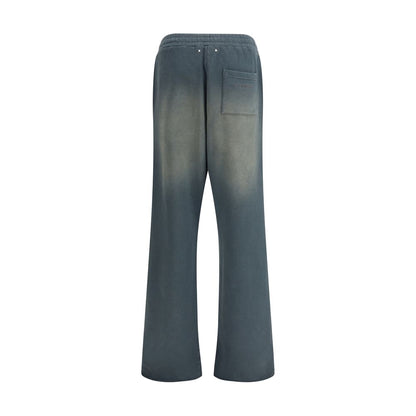 Pantaloni casual in cotone blu Golden Goose