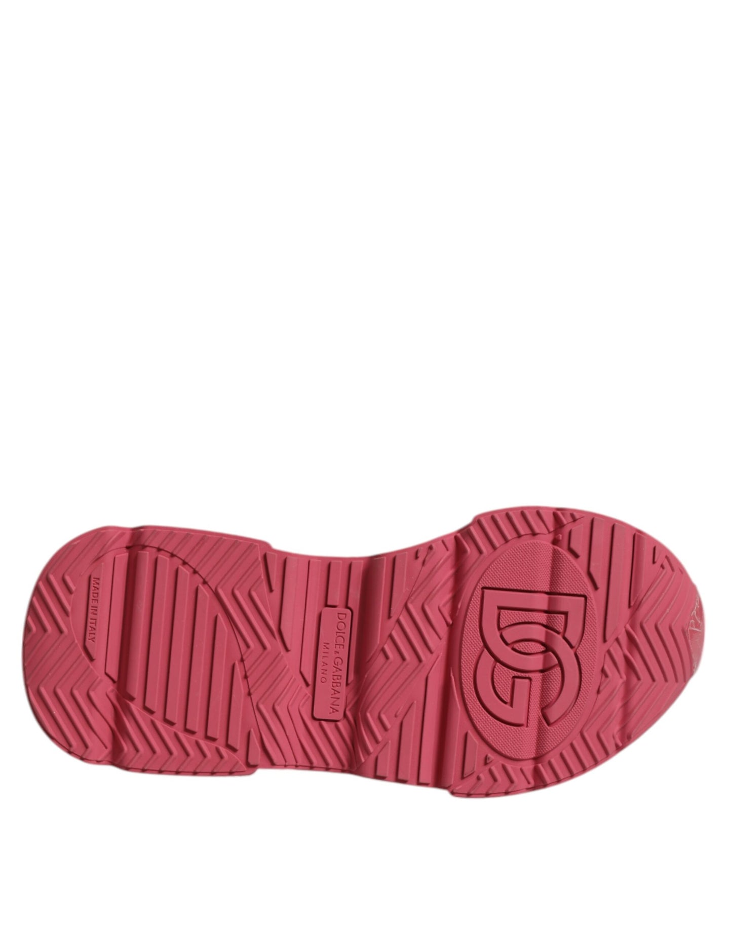Dolce &amp; Gabbana Daymaster Low Top Sneakers bianche e rosa