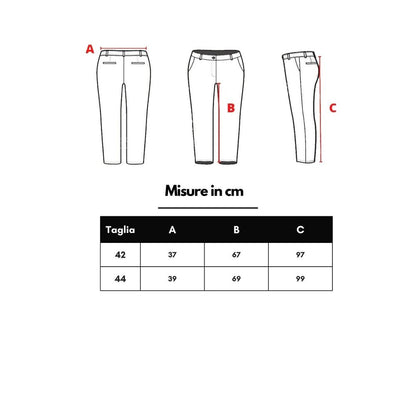 Pantaloni casual in seta verde Gucci