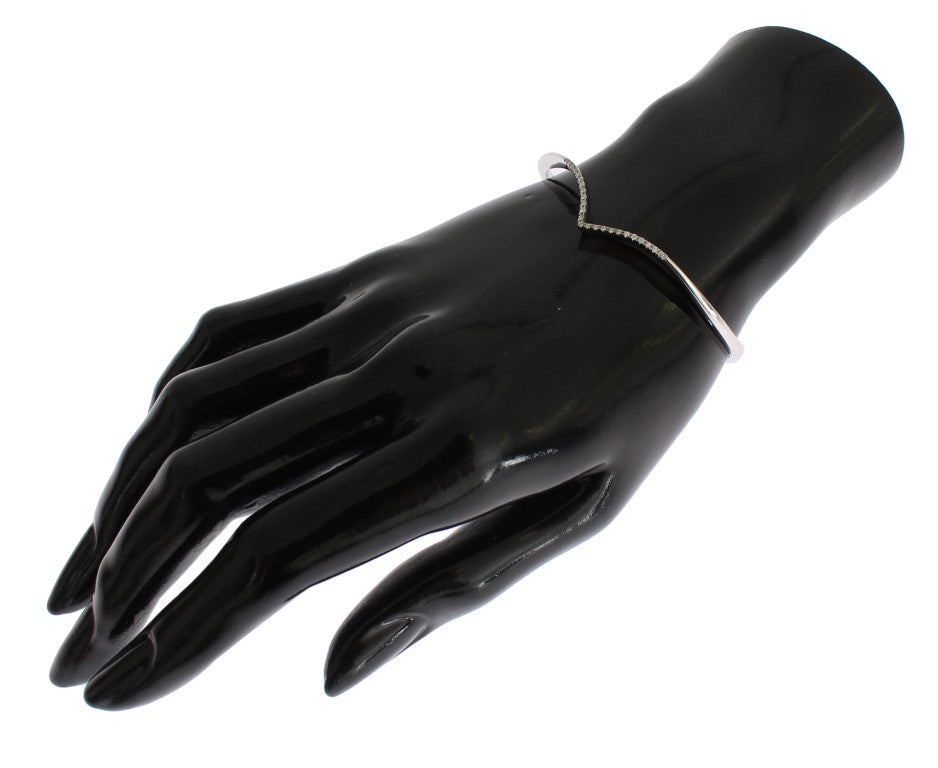 Bracciale rigido in argento 925 Nialaya Skyfall CZ