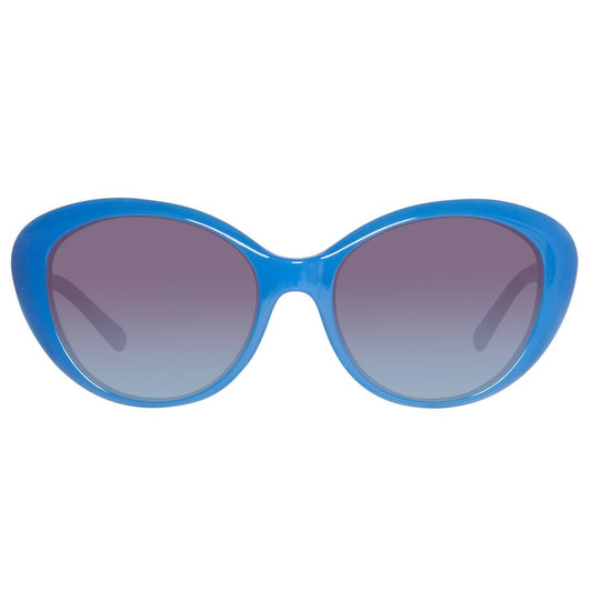 Occhiali da sole Benetton blu iniettati