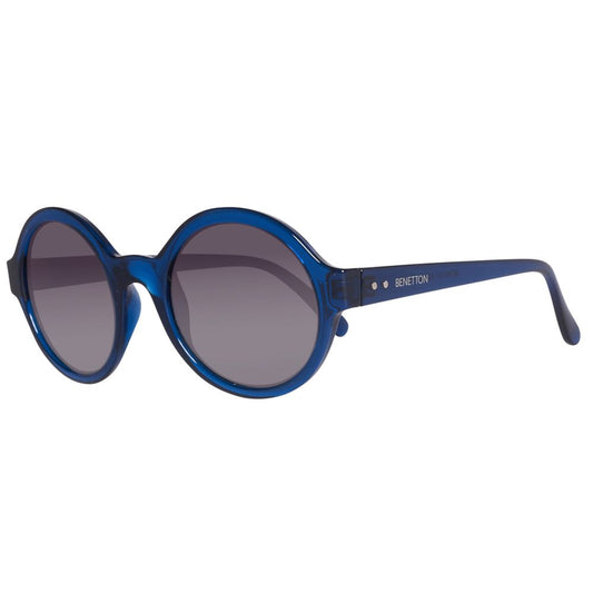 Occhiali da sole Benetton blu iniettati