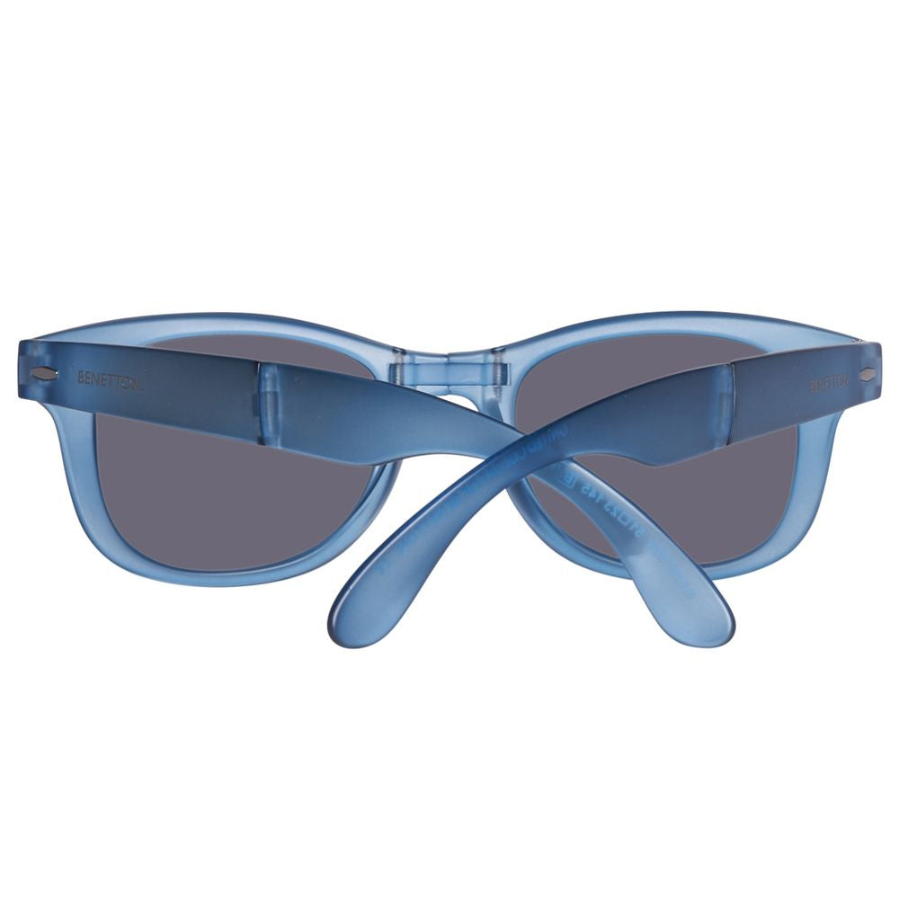Occhiali da sole Benetton blu iniettati