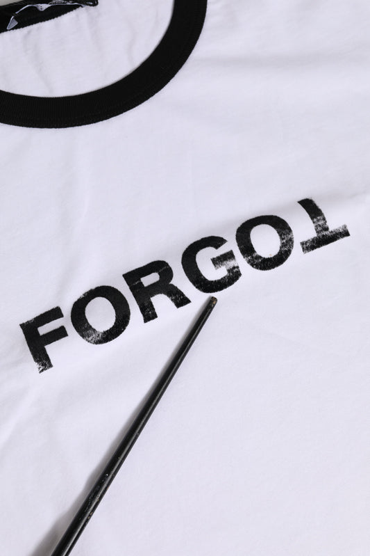 T-shirt corta con scollo rotondo in cotone bianco Dolce & Gabbana
