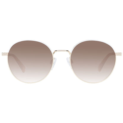 Occhiali da sole in metallo dorato Ted Baker