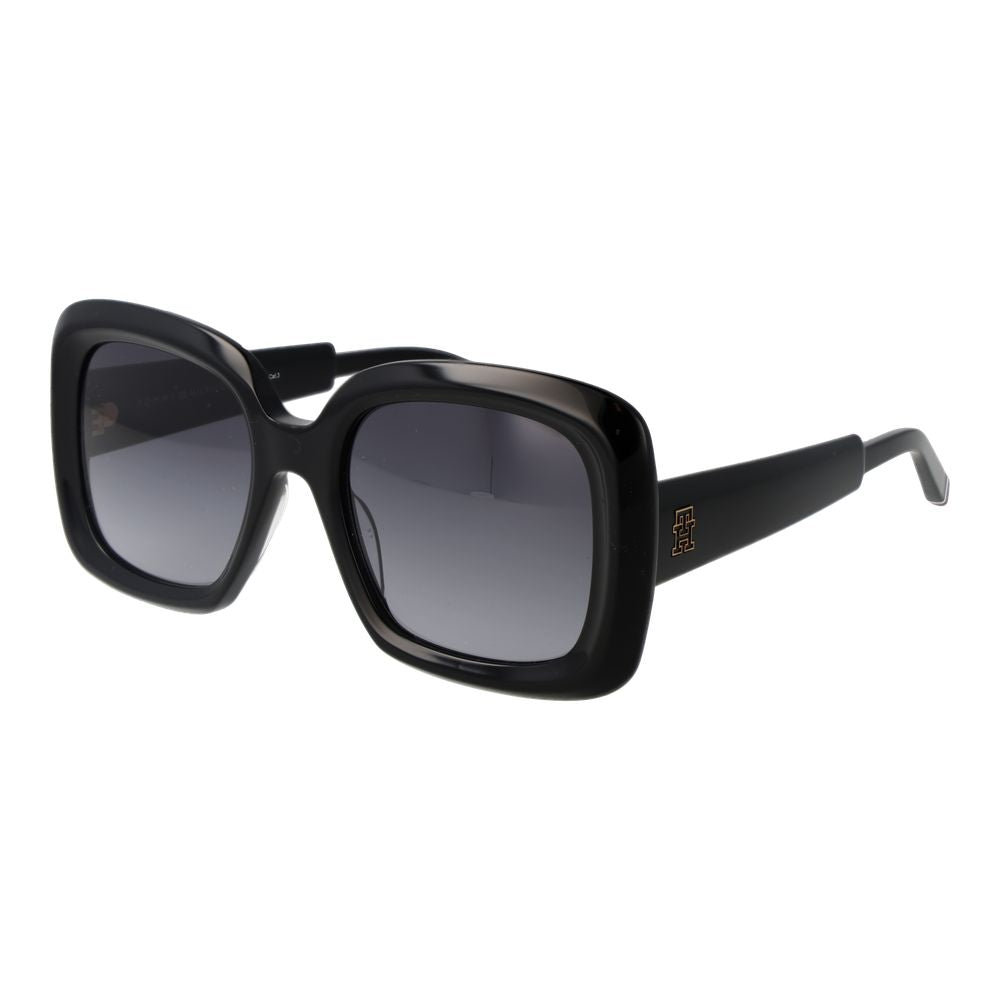 Occhiali da sole Tommy Hilfiger in acetato nero